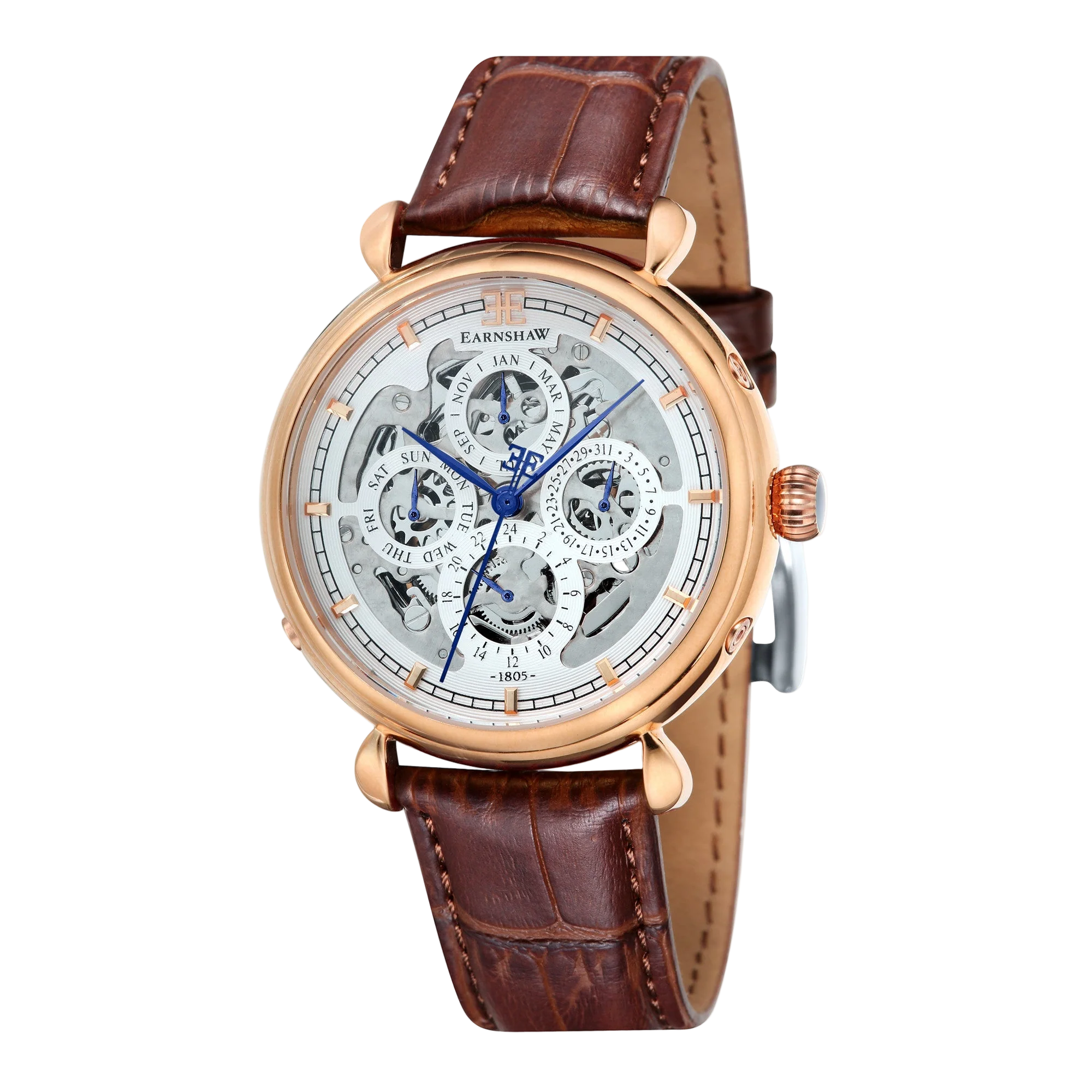 Abstract White Rose Gold