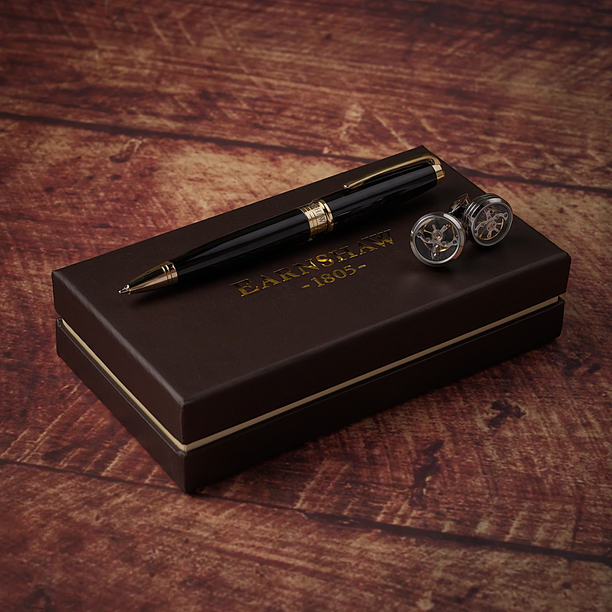 Tourbillon Cufflink And Pen Set - Image 3